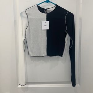 Adika Cropped Long Sleeve Tee